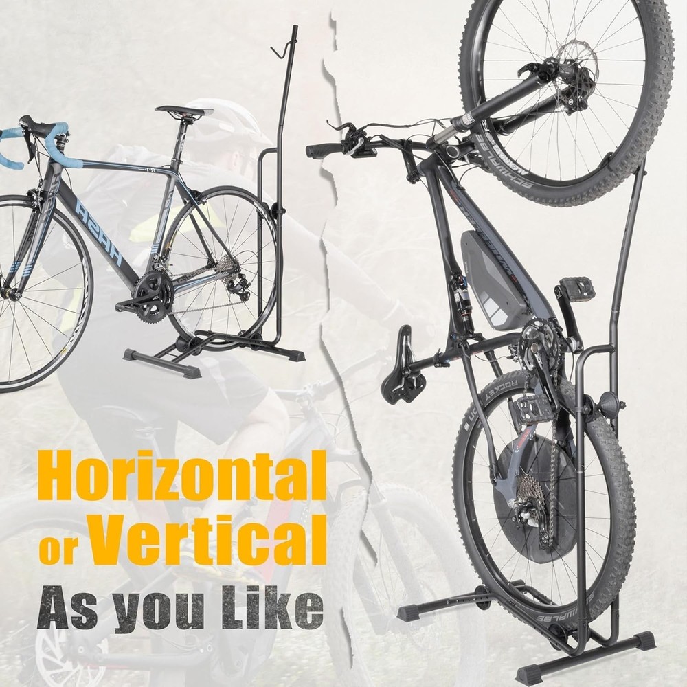 Ultimate Bike Storage Solution: Adjustable Stand for Up to 29” Wheels