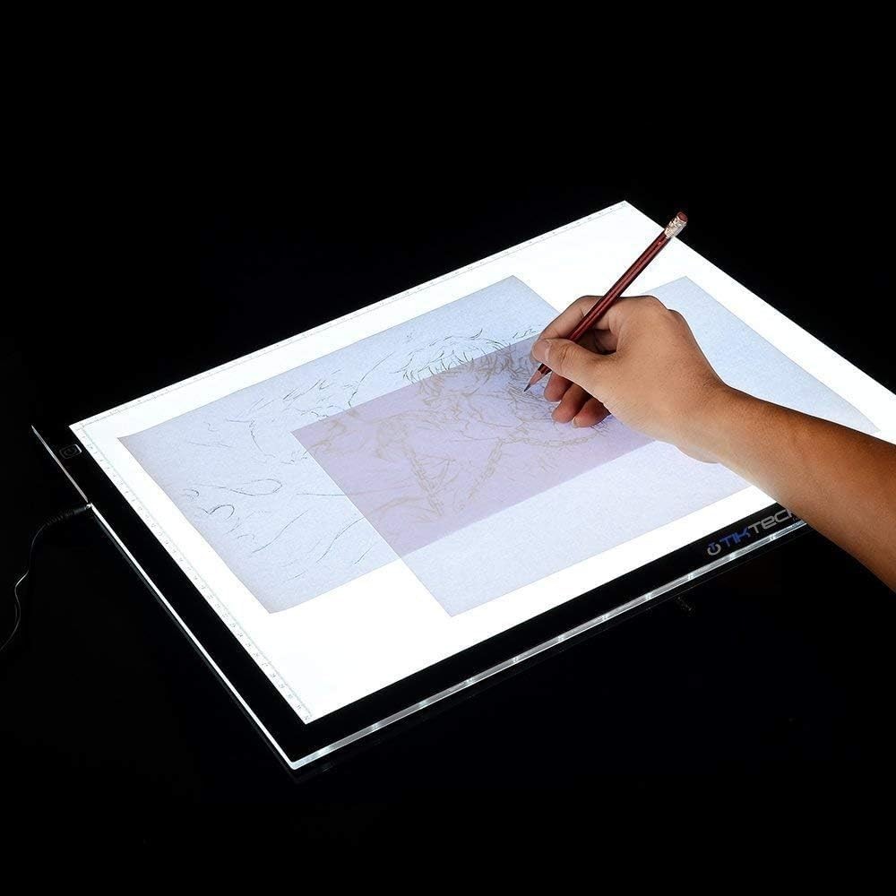 Versatile A4 USB-Powered LED Light Box for Art, Stenciling & Animation