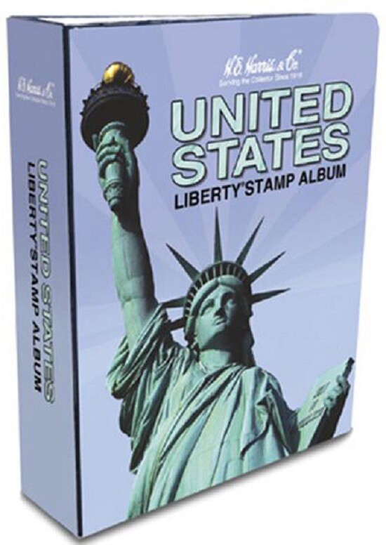 HE Harris Liberty Stamp Album US Liberty I Part A 1847 - 1994 PAGES & BINDER Set