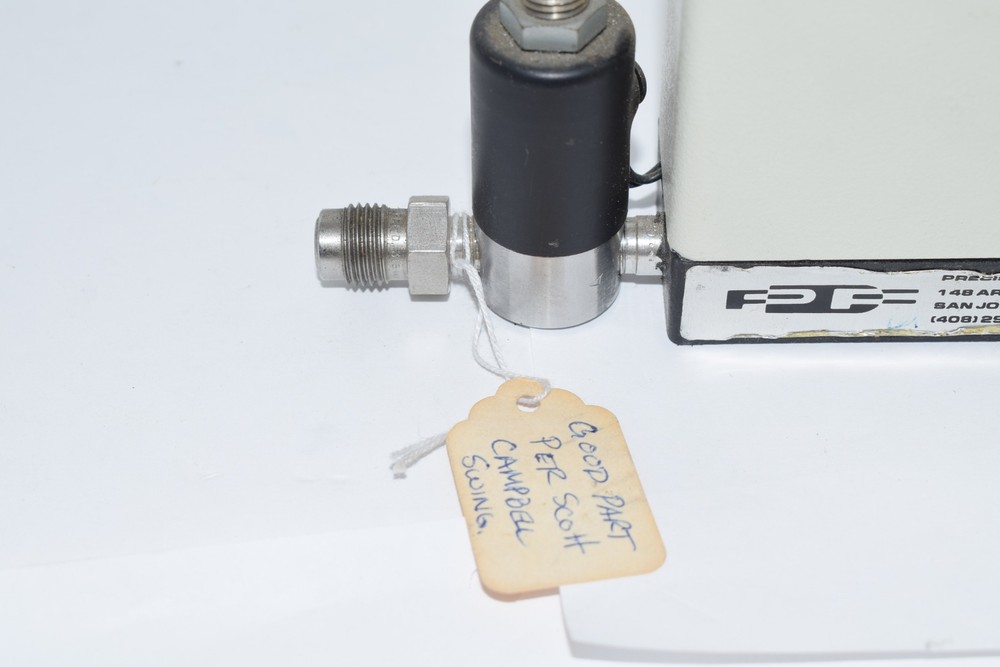 Precision Flow Devices PFD Mass Flow Controller, N2 Gas 3 SLM Cap.