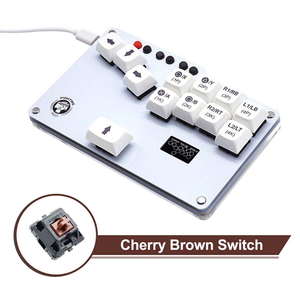 Keyboard+Cherry Shaft Accessories Part for PC/PS3/PS4/Steam Deck/Android