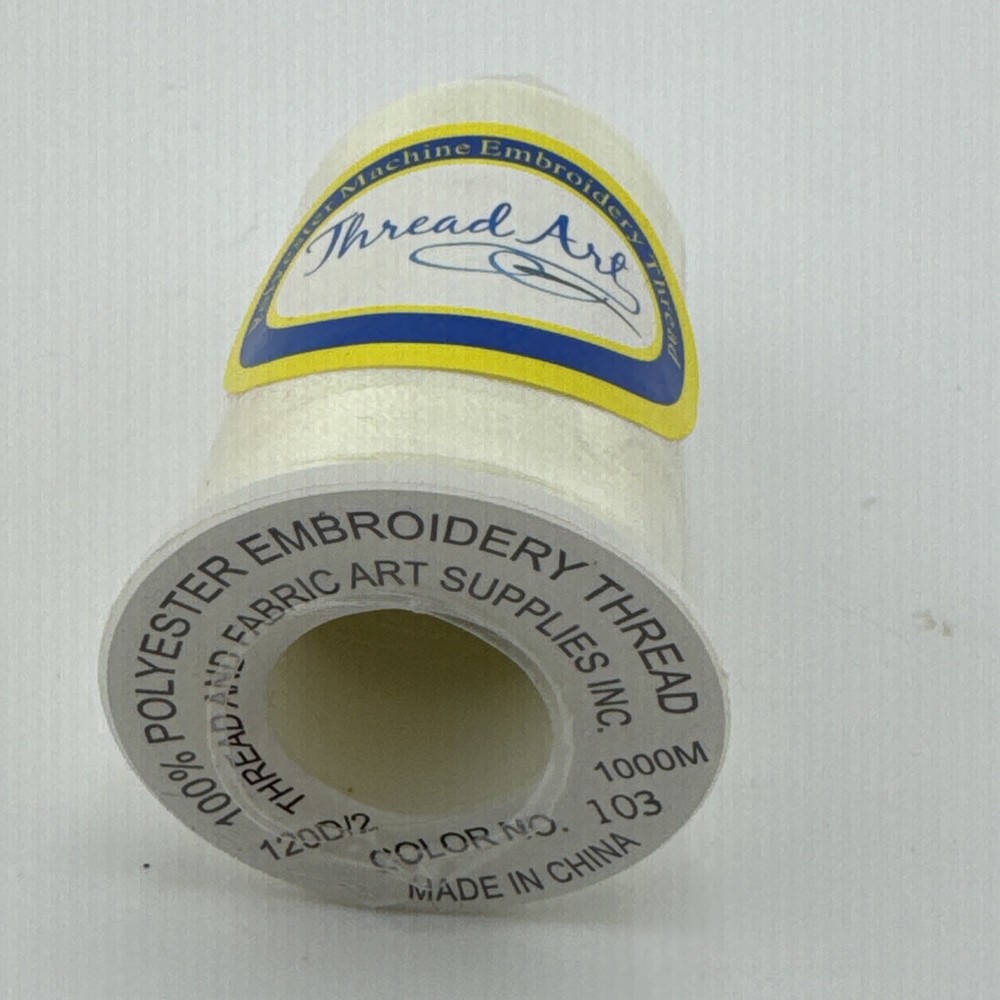 Thread Art Rayon Embroidery Thread 1000M 5 Rolls Assorted
