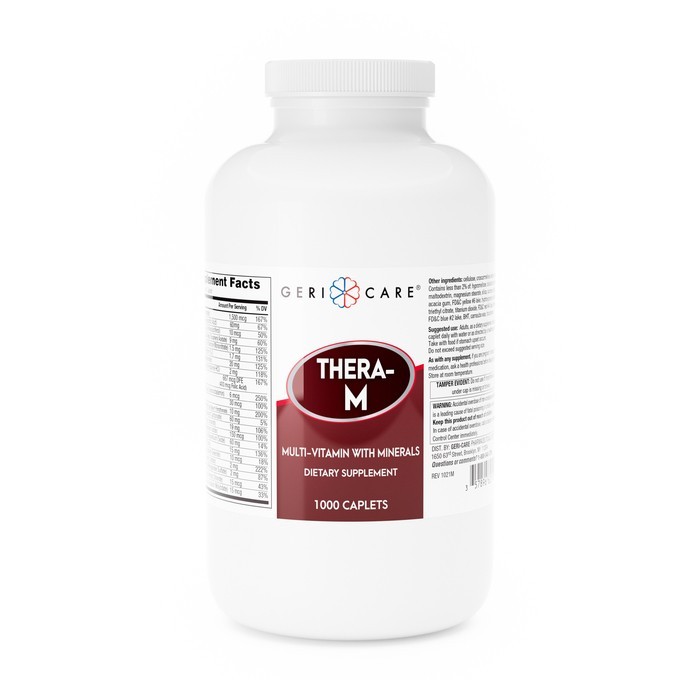 THERA-M MULTI-VITAMIN CAPLETS 1000 GERI