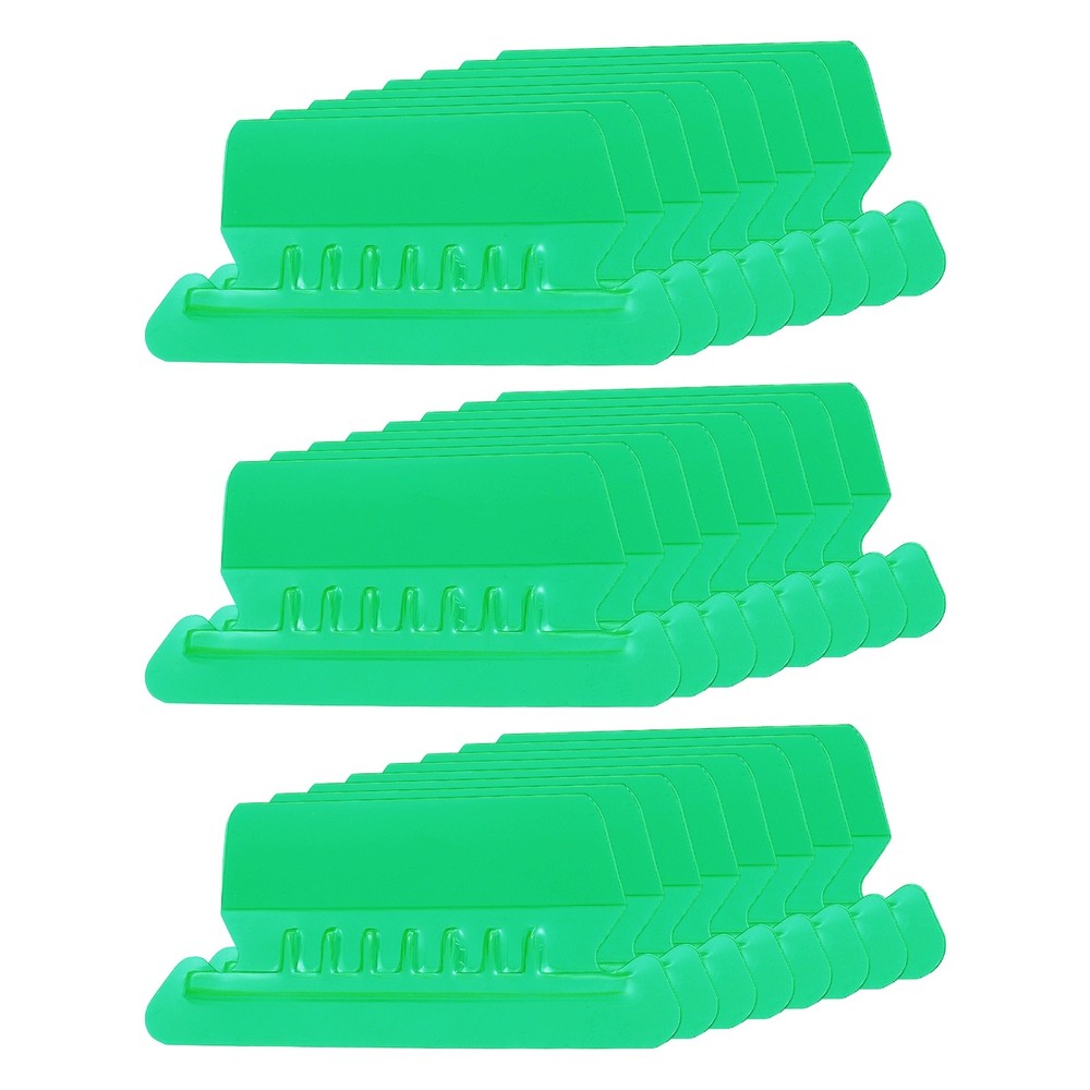 3" File Folder Labels, 24pcs File Folder Tabs with Inserts Labels, Green Slot