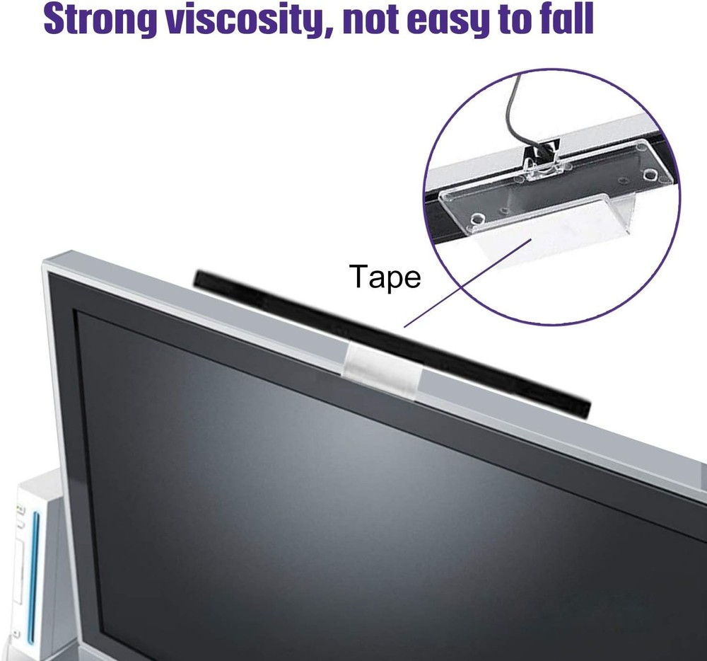 Sensor Bar for Wii, Replacement Wired Infrared Ray Sensor Bar for Wii U Console