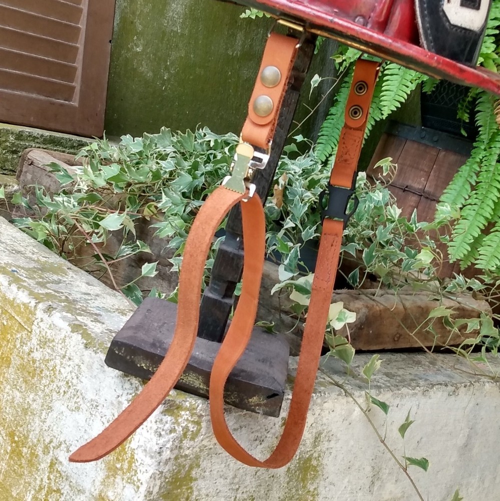 Leather Fire Helmet Chinstrap