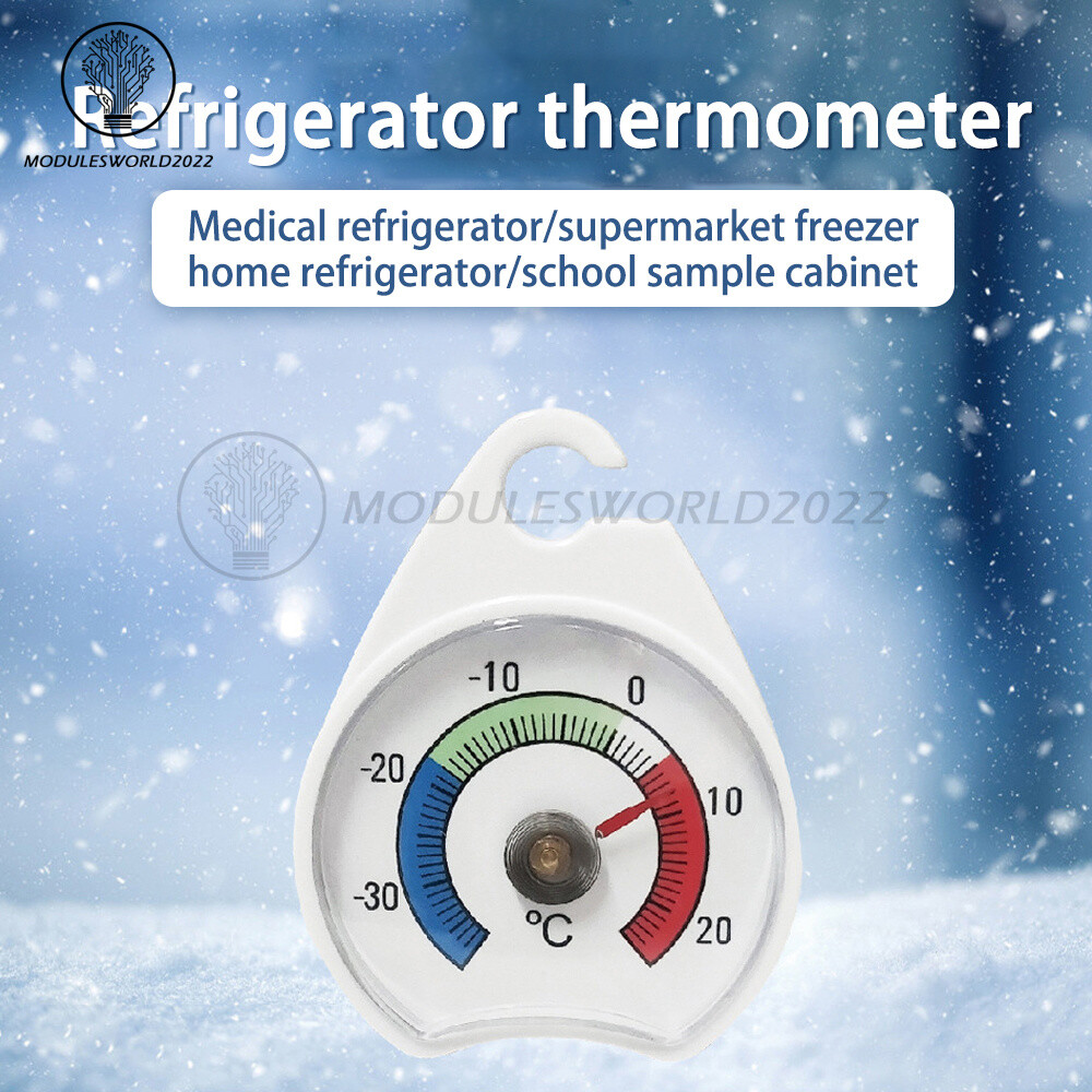 Refrigerator Thermometer Mini Freezer Box Temperature Meter Sensor Home -30~40℃