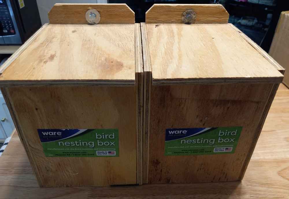 Ware brand Bird Breeding Nest Box - parakeets
