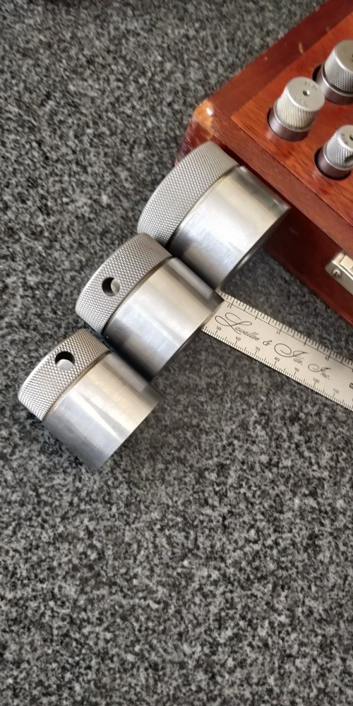PRATT & WHITNEY Round Plug Gage Block set MASTER SET