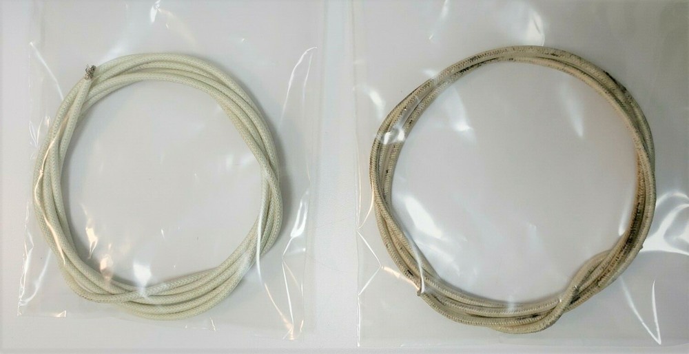 Stranded NICKEL HINGE WIRE- Fine Stranded with Glass Outer Braid 200°C (392°F)