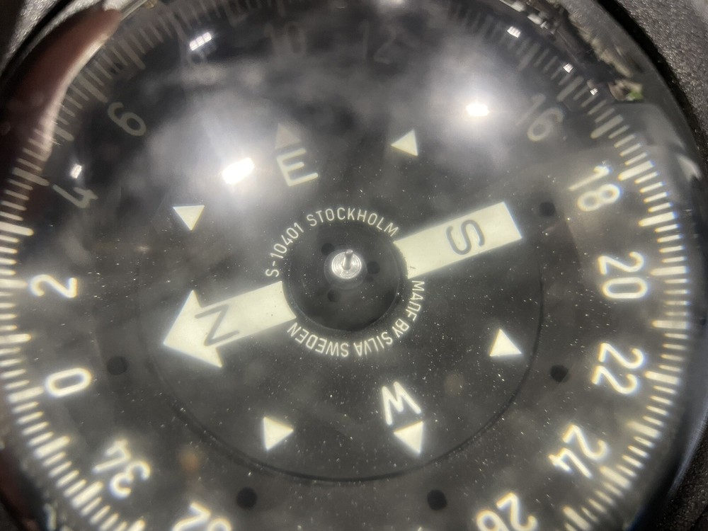 SILVA TYPE 100 MARINE NAVIGATION COMPASS…MADE IN SWEDEN