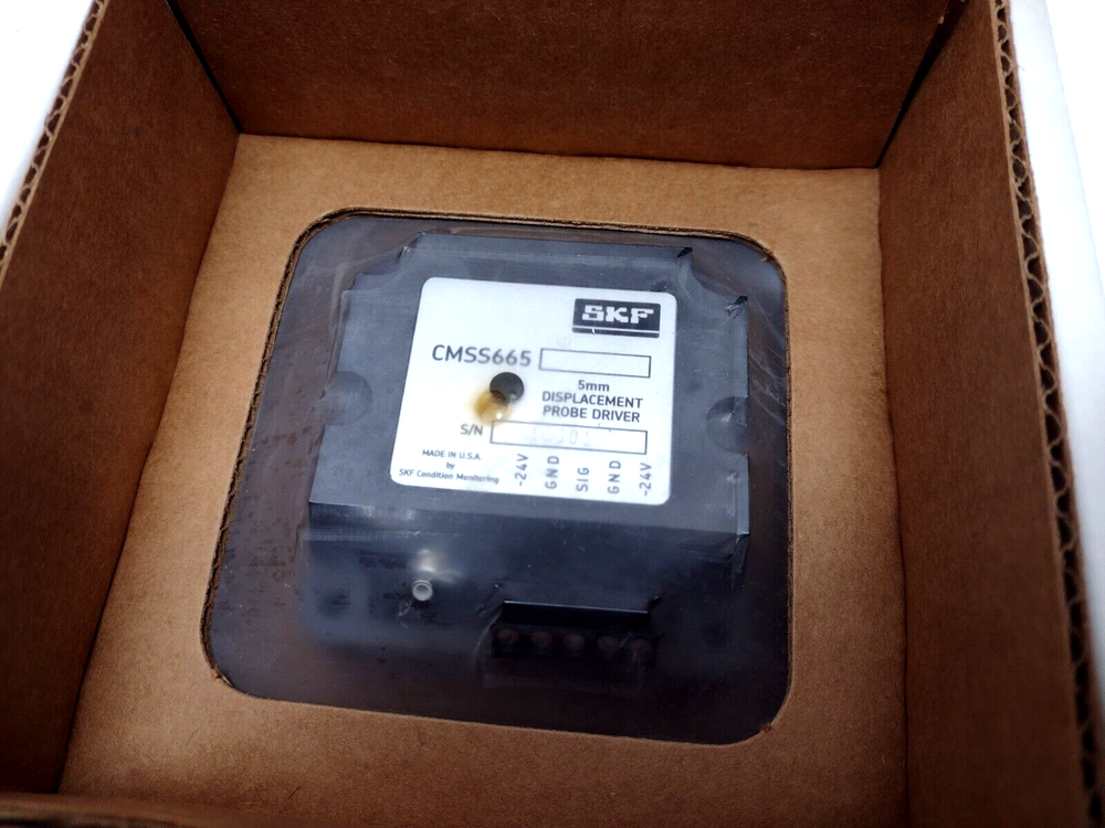 SKF CMSS665-1 Eddy Probe System Driver