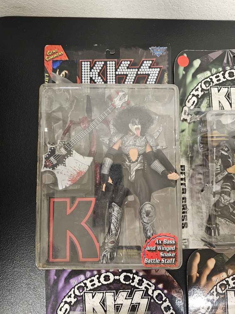 Kiss Psycho Circus Action Figures Bundle