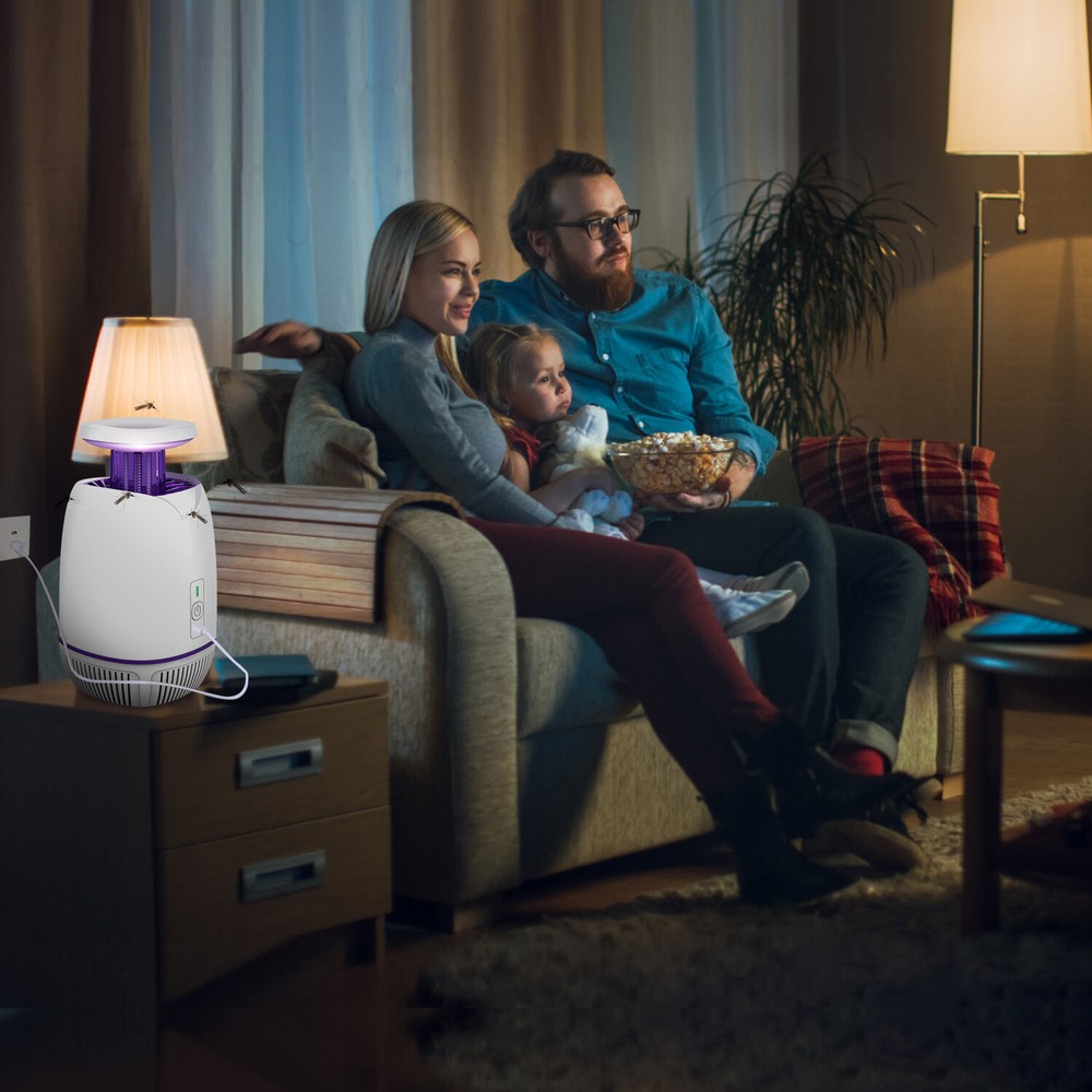 LED Bug Zapper, Lamp Less Power,High-Voltage Mosquito Zapper