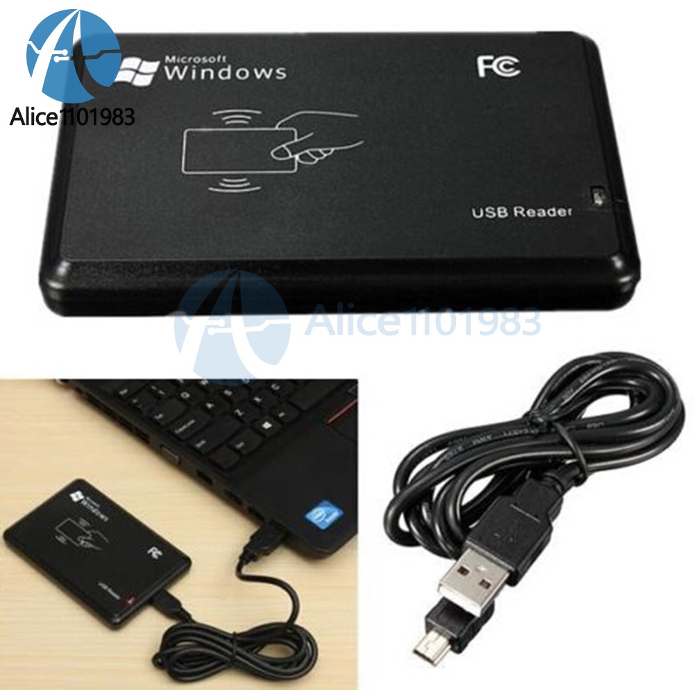 EM4100 125Khz USB RFID Contactless Proximity Sensor Smart ID Card Tag Reader