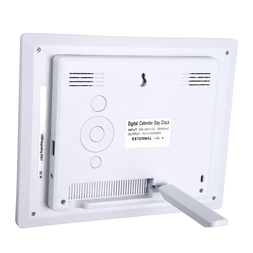 8" LCD Digital Calendar Day Clock