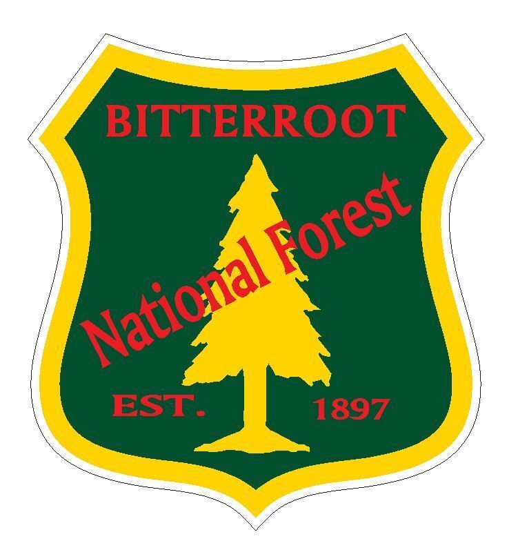 Bitterroot National Forest Sticker Decal