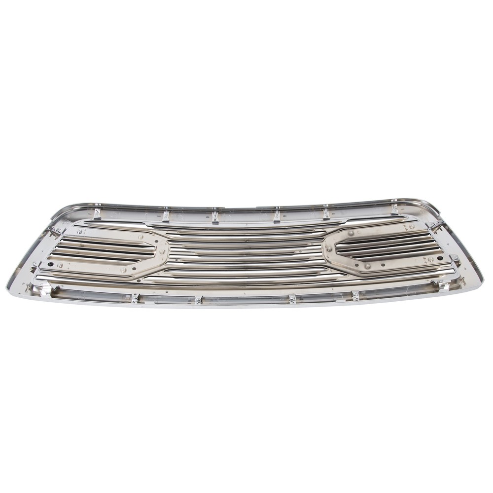 HECASA Big Horn Chrome Grille+Replacement Shell for 2009-2012 Dodge Ram 1500
