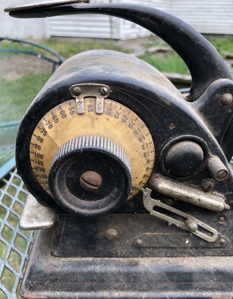 Antique Check Protector - Vintage Model Still In Working Condition! See Pics.