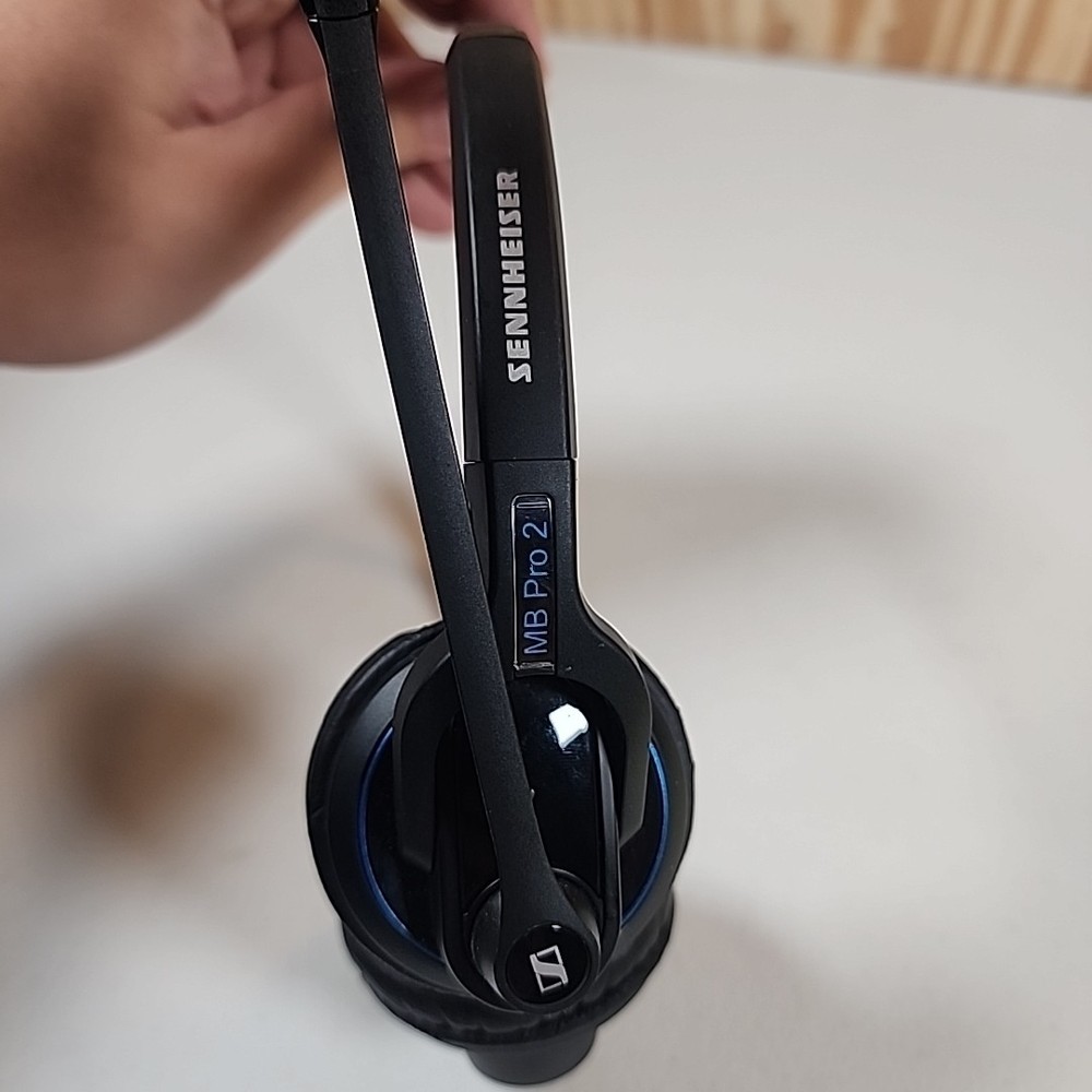 Untested 🔥 Sennheiser MB Pro 2 Bluetooth Stereo Binaural Headset Only