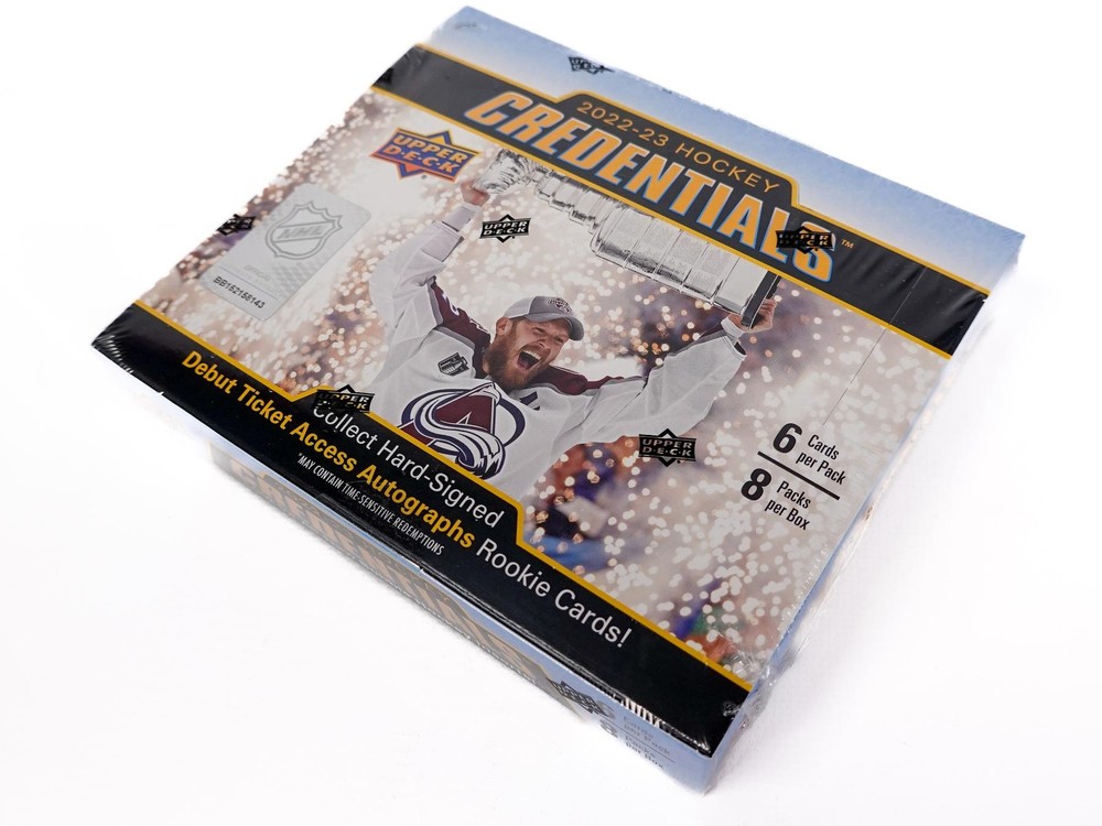 2022/23 UPPER DECK CREDENTIALS HOCKEY HOBBY BOX