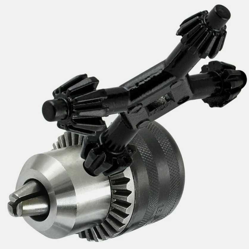 4 in 1 Drill Chuck Key Wrench 4 Way Hand Key Tool For Tighten Drills 3/8" 1/2"