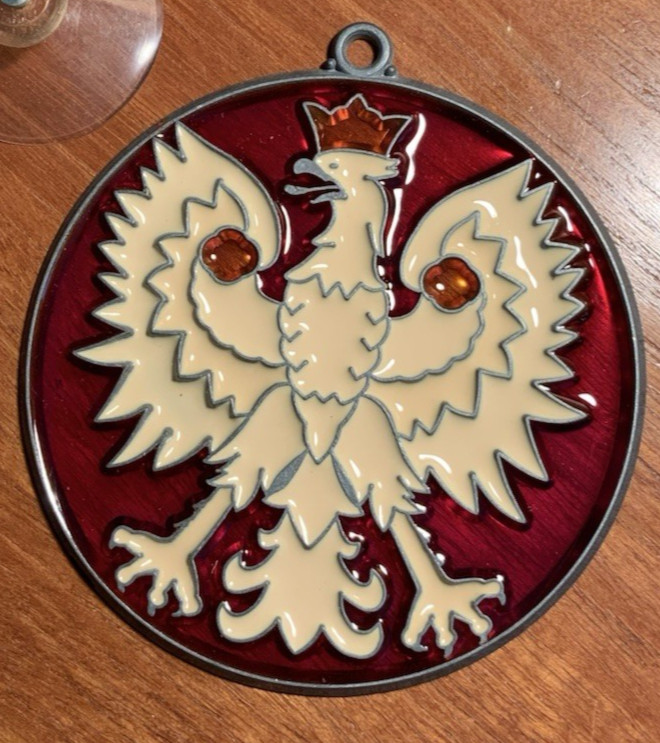 POLISH EAGLE SUNCATCHER 3.75 inch
