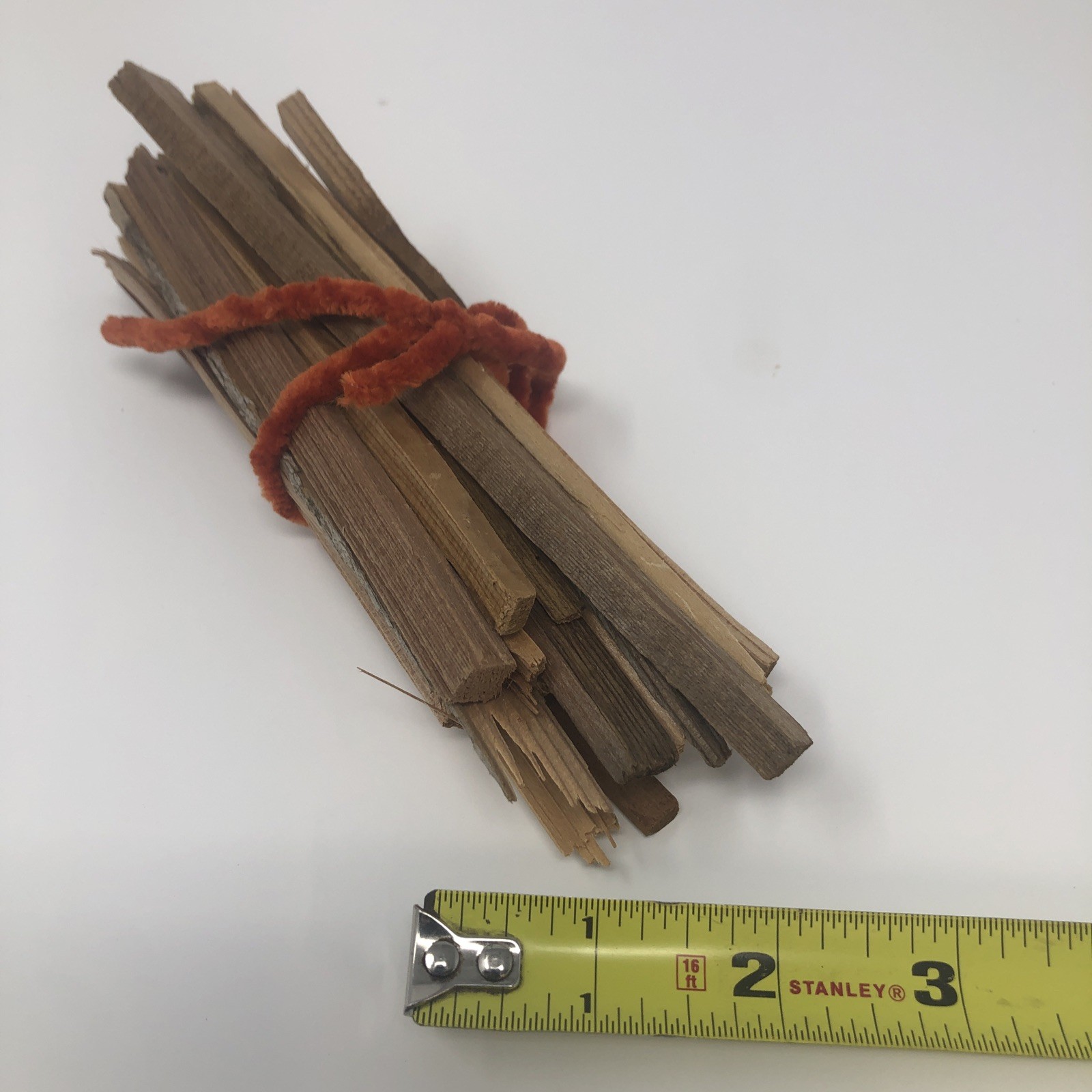 MINI Firewood 3 Pounds 5 Inch Long Seasoned Ash. Plus kindling Use In Solo Stove