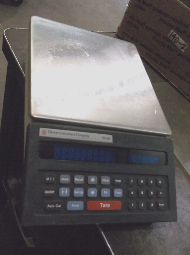 DENVER INSTRUMENTS XD-5K DIGITAL BALANCE SCALE (SS4)