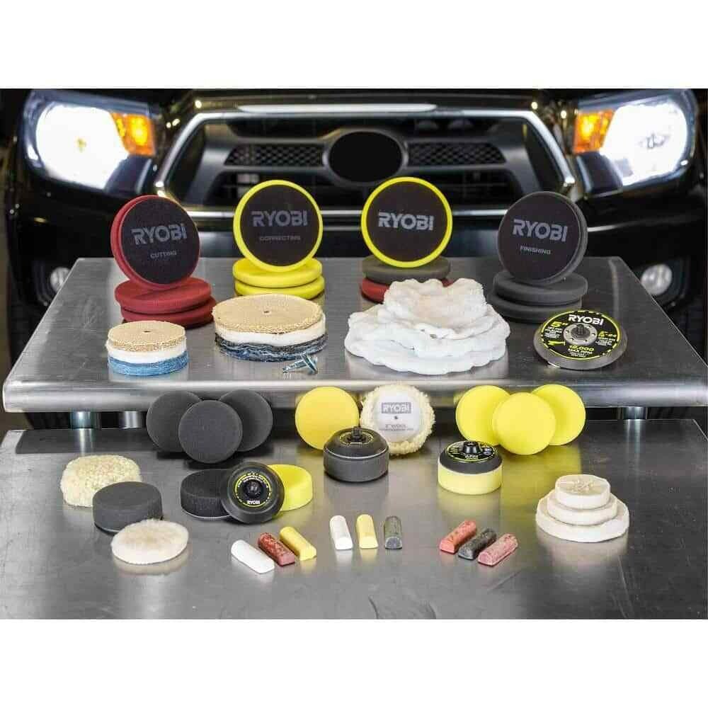 Buffing And Polishing Drill Attachment Set (4-piece) |