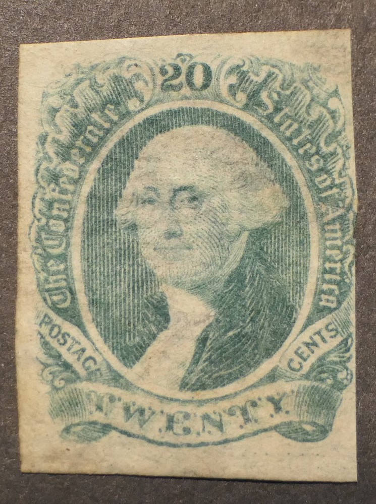 Confederate Scott # 13c, Mint No Gum