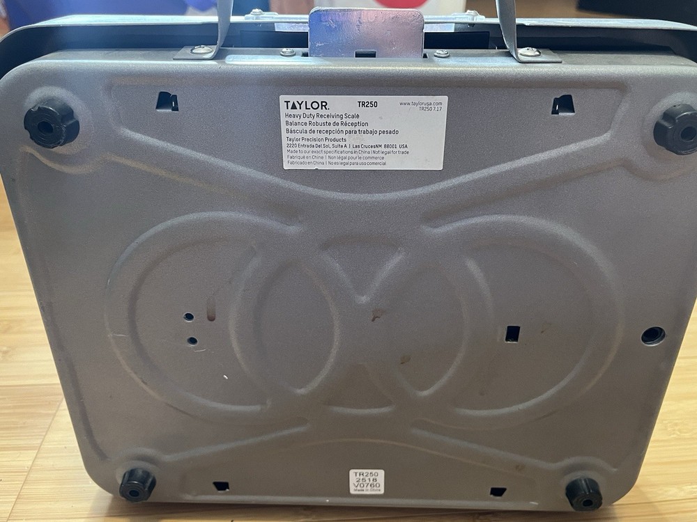 Taylor Precision TR250 Mechanical Receiving Scale