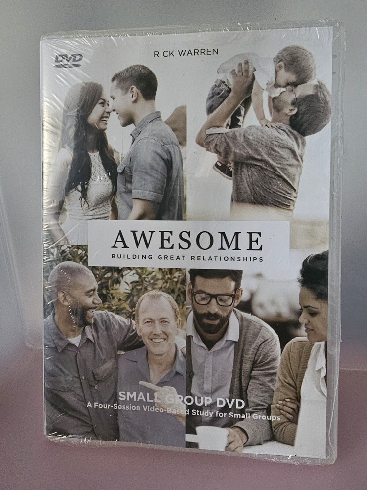 Rick Warren Awesome Building Great Relationships DVD Small Group 4 Session Study