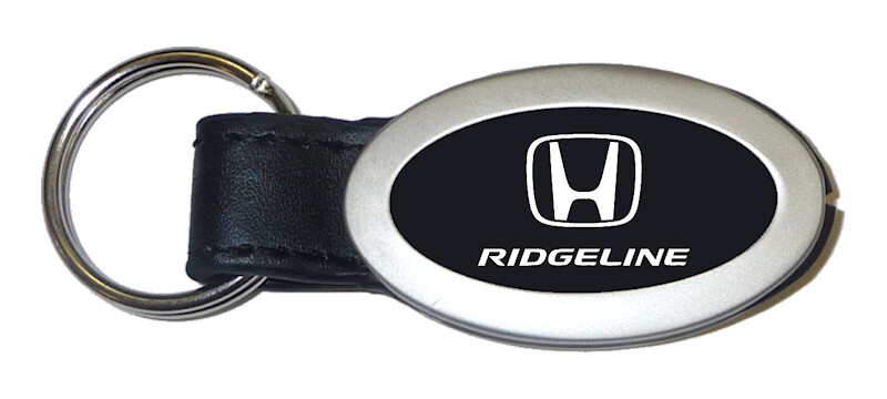 Honda Ridgeline Oval Key Chain (Black)