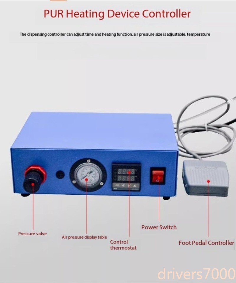 30ml Hot Melt Glue Automatic Dispensing Machine PUR Glue Applicator 150W