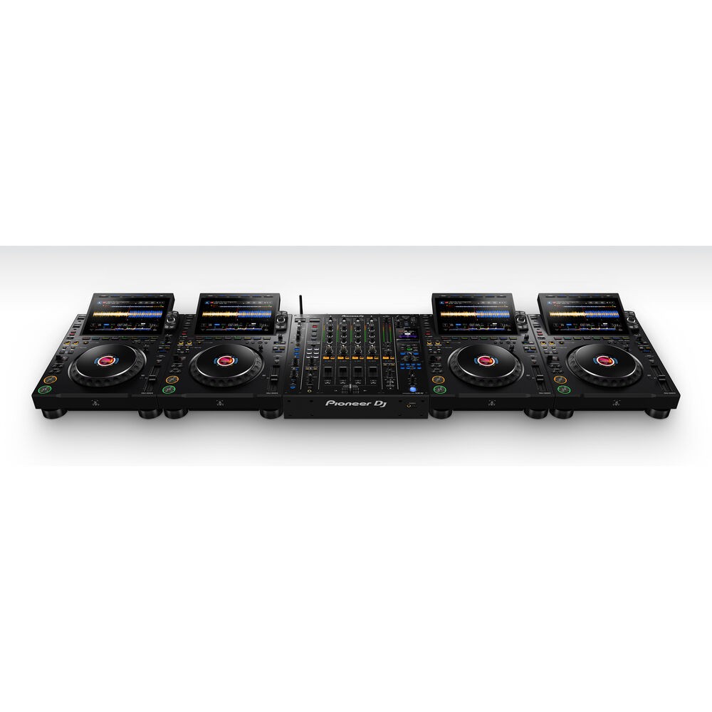 AlphaTheta CDJ-3000X High-Resolution Professional DJ Player (Black)