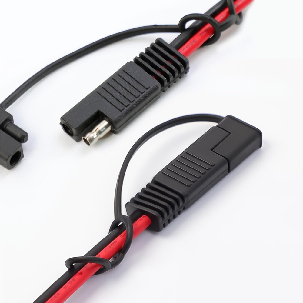 2 Pieces 16AWG SAE Battery Connector Cable Quick Disconnect Copper Wire