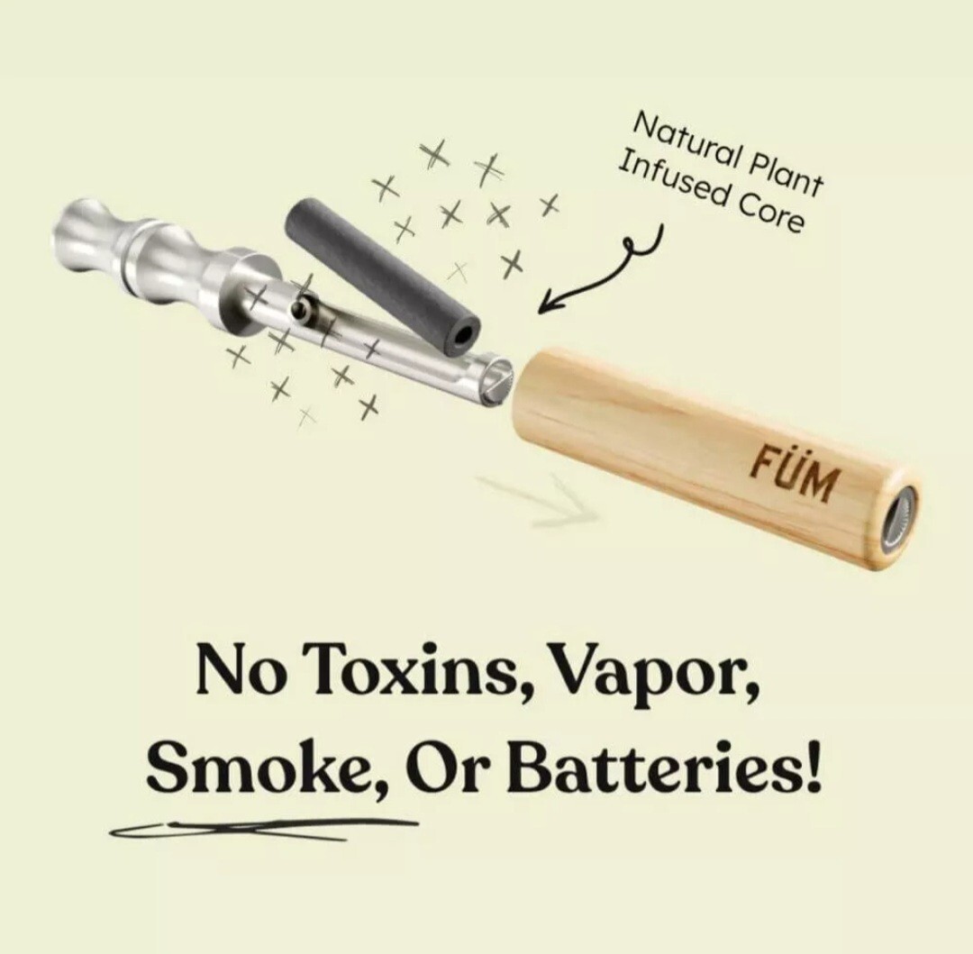 Füm Journey Pack Flavored Air Device with 4 Packs of Plant Based Cores