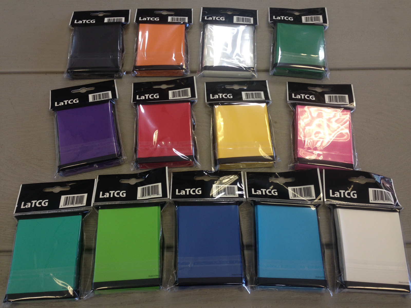 60 LaTCG Pokemon/Digimon/MTG/Dragon Ball Super/Standard Deck Protector Sleeves