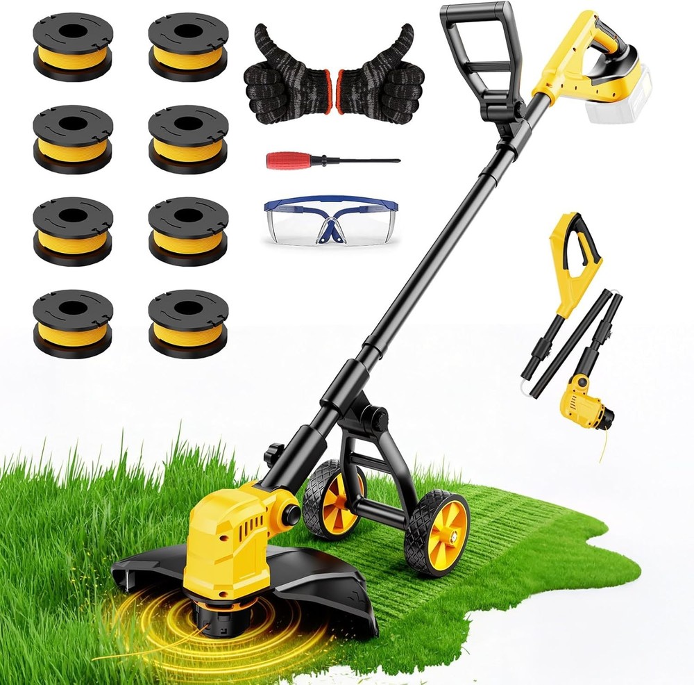 Lightweight Battery Weed Eater 14 Inch Spool