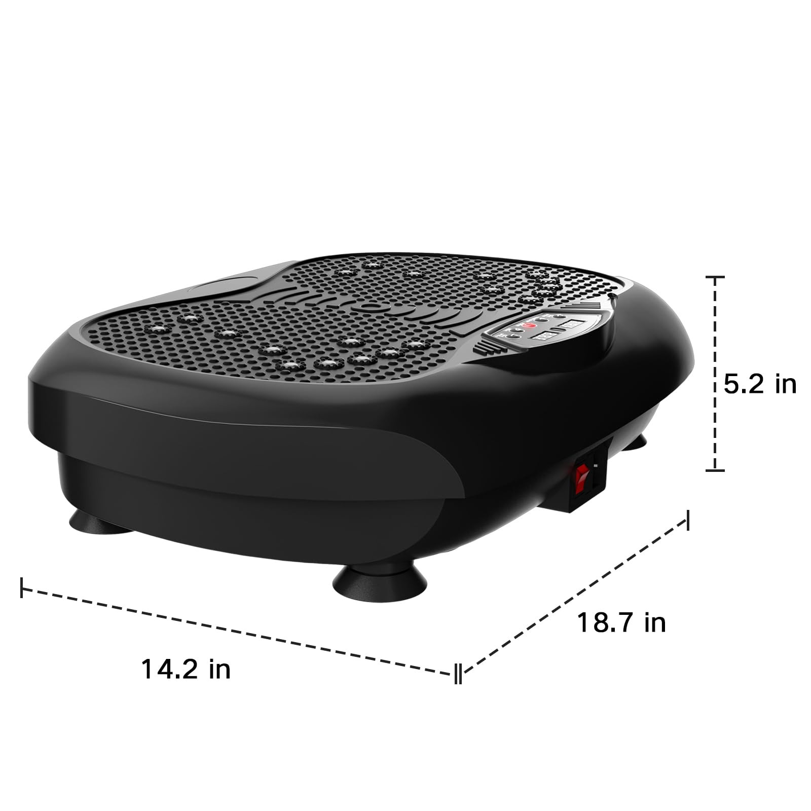 Vibration Plate Exercise Machine - Whole Body Workout Vibration Platform Lymp...