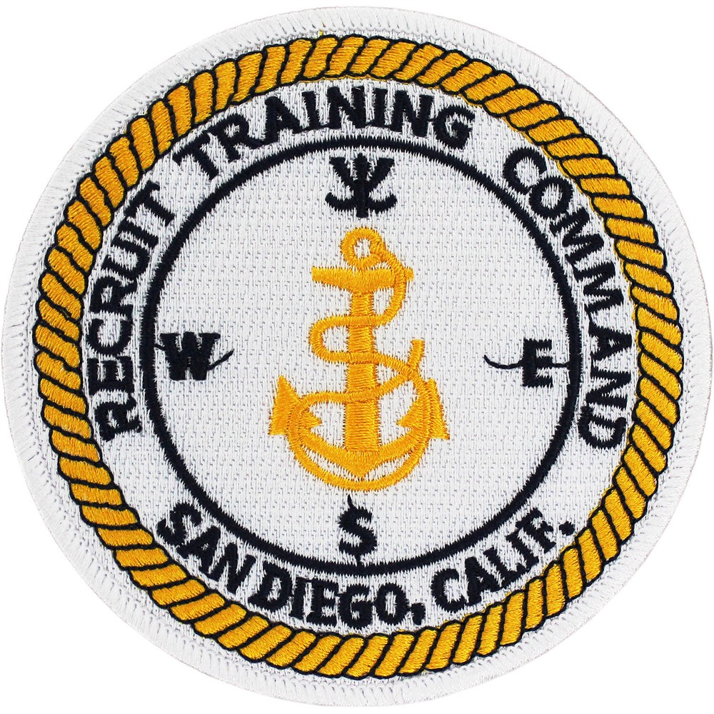 Recruit Training Command San Diego, California Patch ( 4" ) P4969