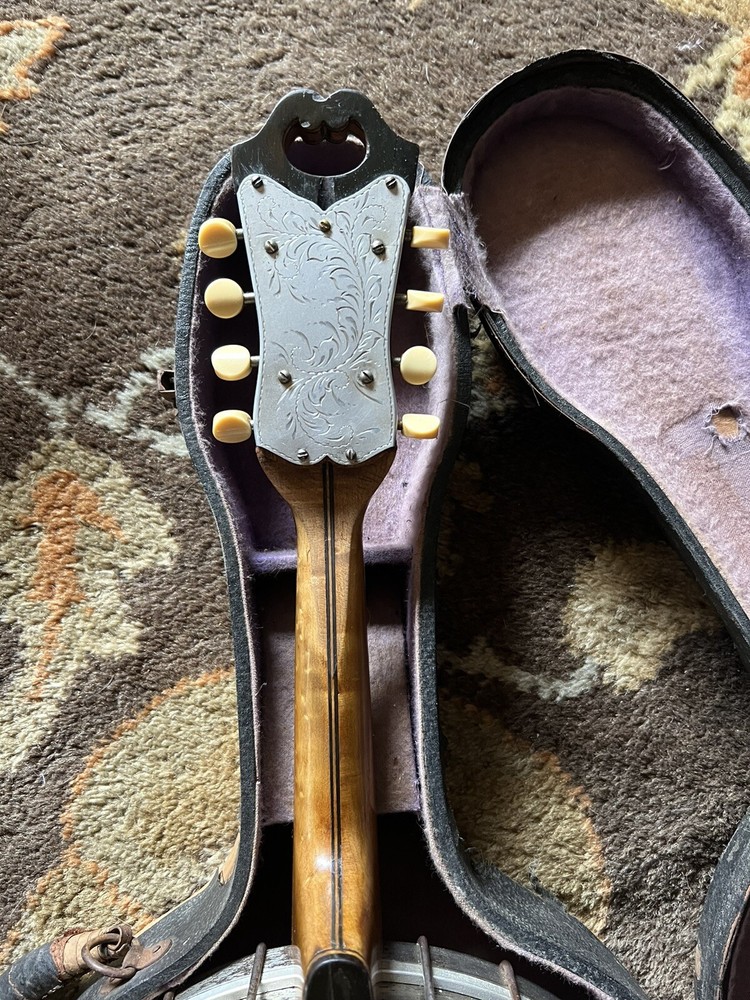 Regina 8-String Banjo 1920s with case