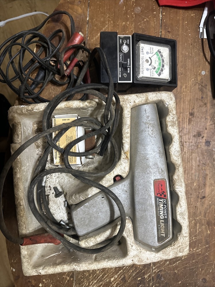 Sears Dc Power Timing Light/ Sears Dwell Tachometer