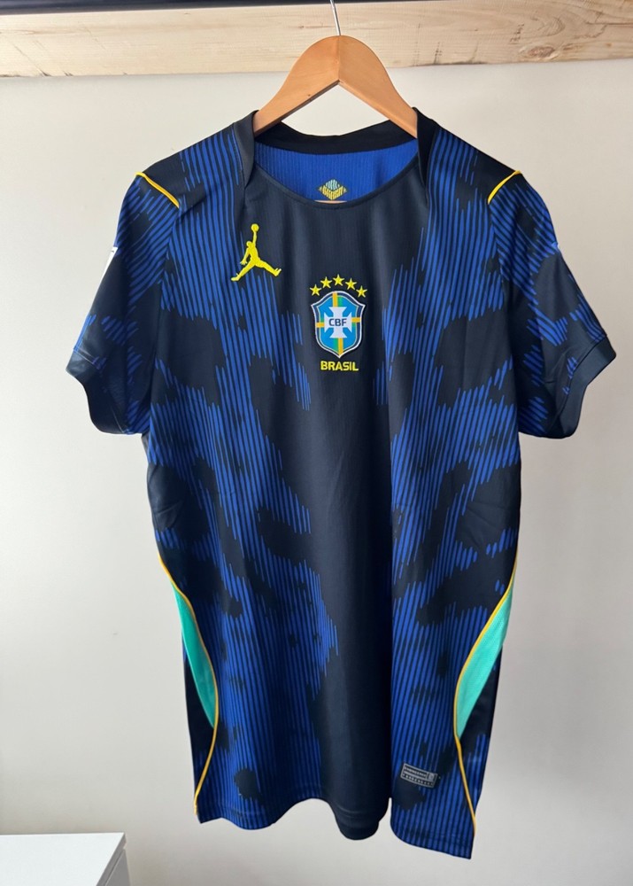 Dark Blue Soccer Jersey Size L