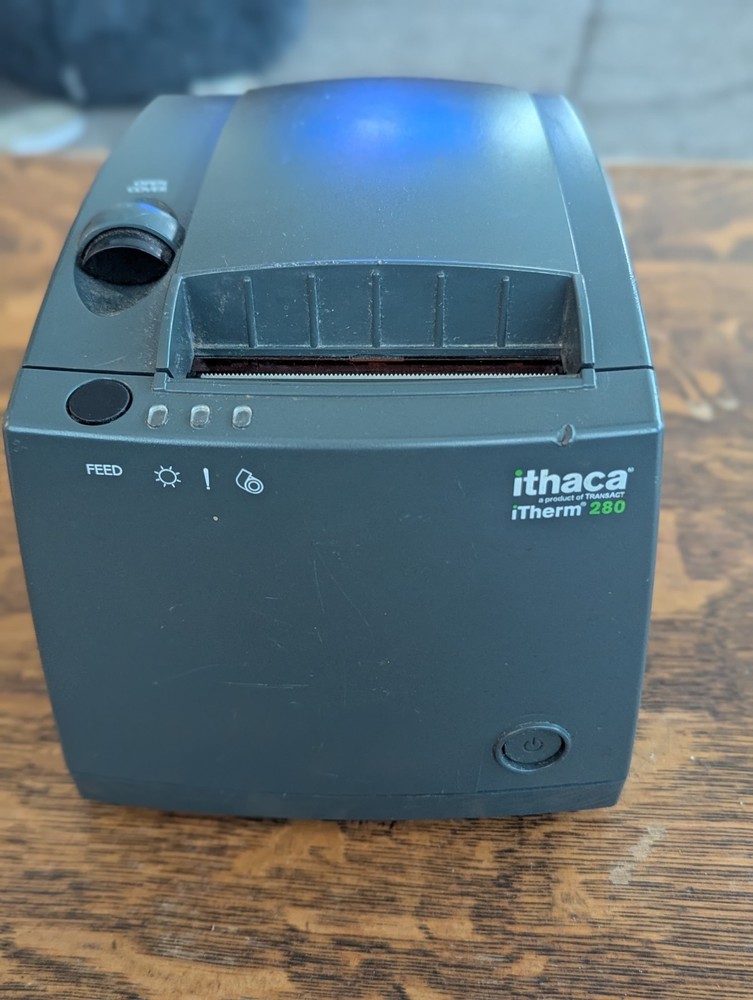 Ithaca Thermal Receipt Printer Untested For Spare Parts