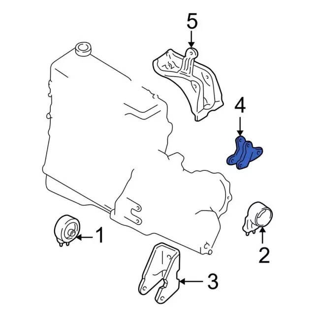Genuine Ford Bracket 9T1Z6E042A