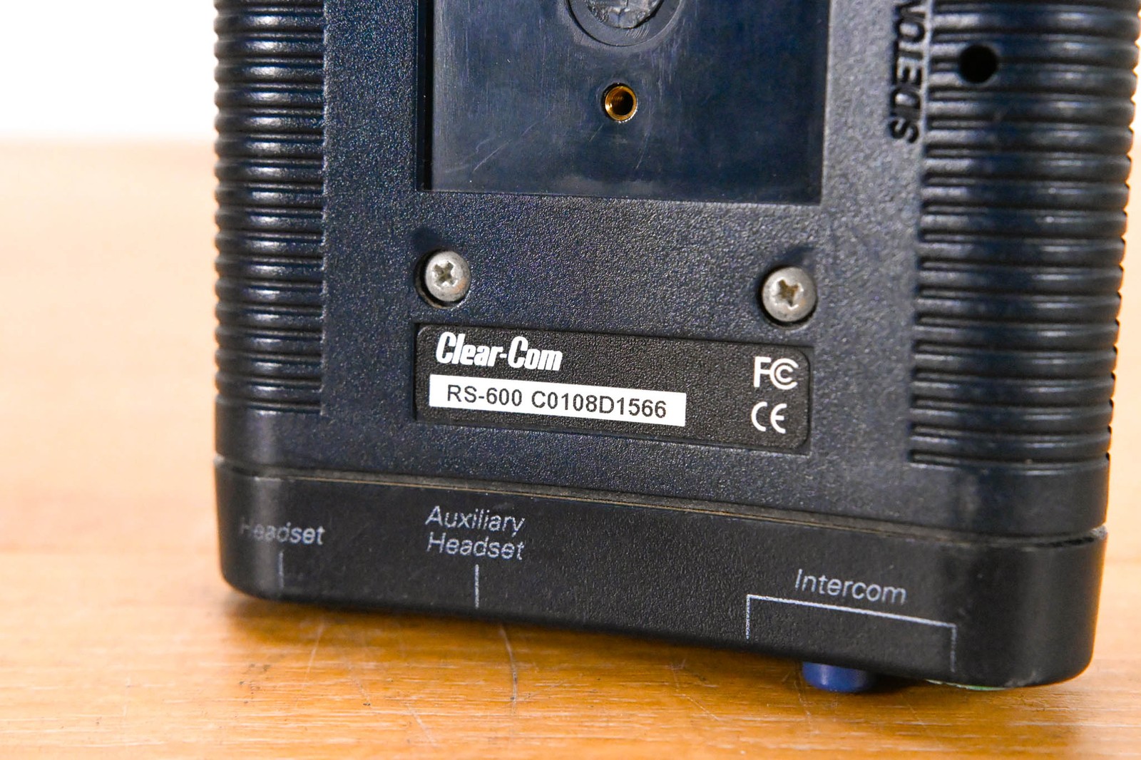 Clear-Com RS-601 Single-Channel Intercom Beltpack CG01U4A