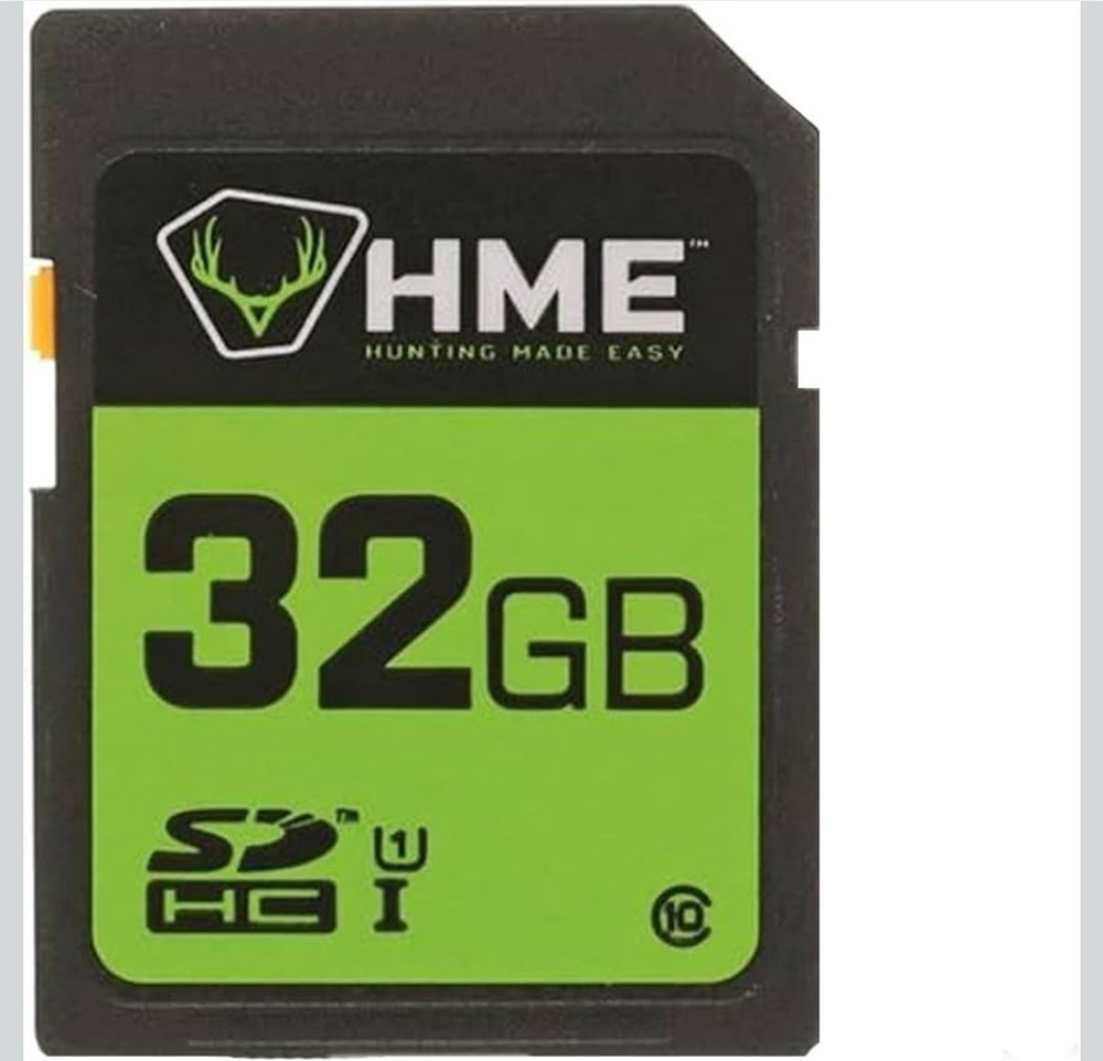 HME 32GB SDHC Memory Card for Trail Cameras Optimized for Universal Use