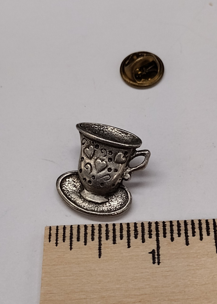 Drinking Coffee Tea Cup Mug Small Tack Pin